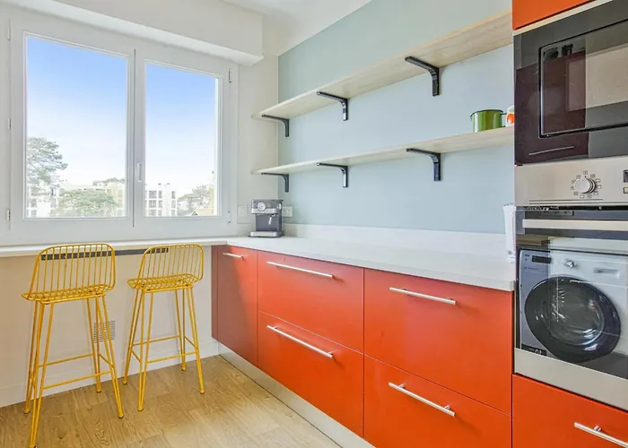 Apartamento T3 Design Et Familial Avec Parking Proche Commodites *