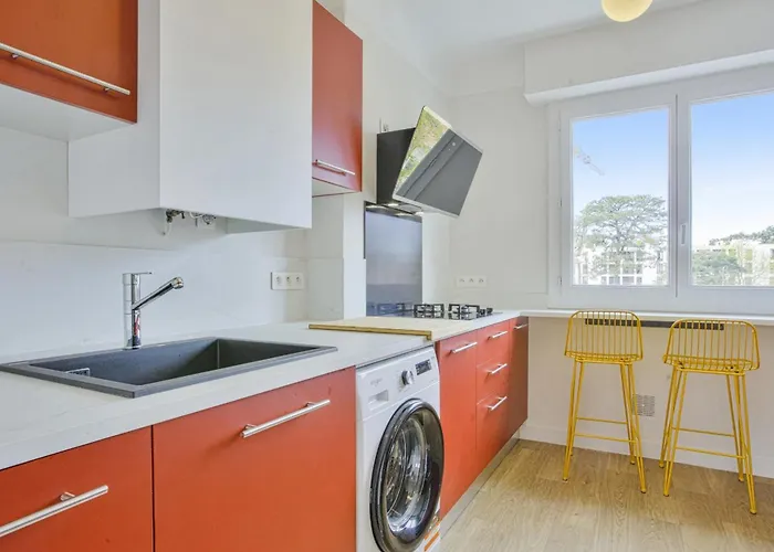 Apartamento T3 Design Et Familial Avec Parking Proche Commodites *