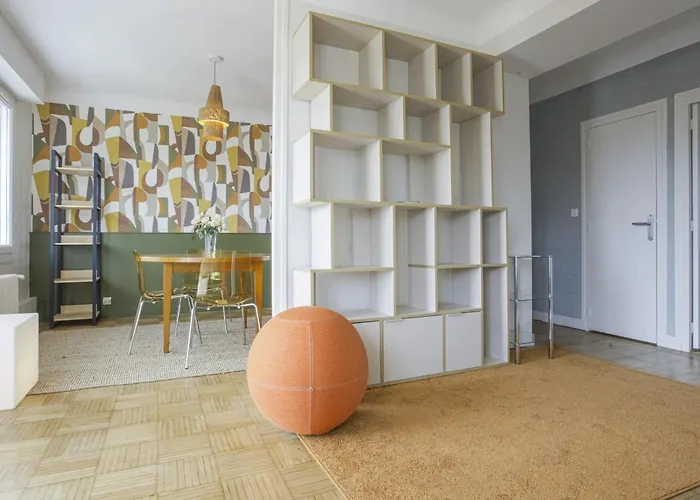 Apartamento T3 Design Et Familial Avec Parking Proche Commodites